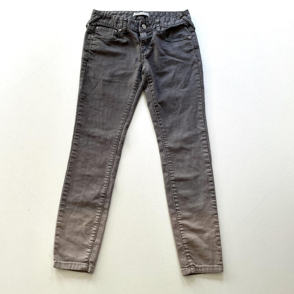 Free People Jeans Women's 25 Gray Ombre Skinny Ankle Faded Stretch Denim Classic
